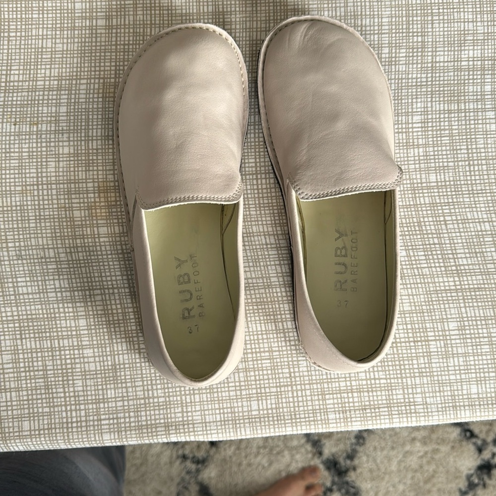 Ruby Handmade Barefoot Shoes Loafers - 37 (EUR); 6 (US)